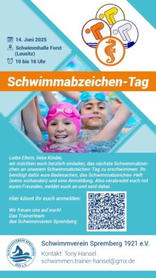 Einladung zum Abzeichentag (Bild vergr&ouml;&szlig;ern)