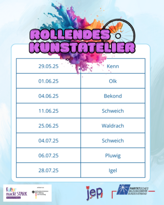 Rollendes Atelier