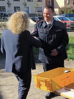 Ein besonderer Tag für den Löschbezirk Bebelsheim und Markus Dincher