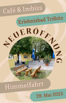 Neueröffnung Café & Imbiss Tröbitz