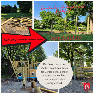 Spielplätze in der Gemeinde Eschede (Bild vergrößern)