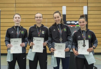 SCB-Damen holen Bronze Kim Kirschen wird 6. im Einzel