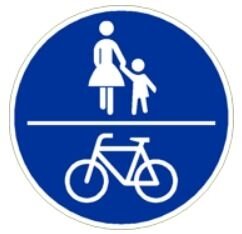 Informationen über „verkehrsberuhigte Bereiche“ (Bild vergrößern)