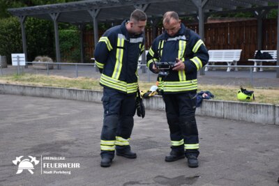 Ausbildung der Drohneneinheit der Freiwilligen Feuerwehr Stadt Perleberg