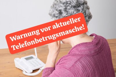 Warnung vor aktueller Telefonbetrugsmasche! (Bild vergrößern)
