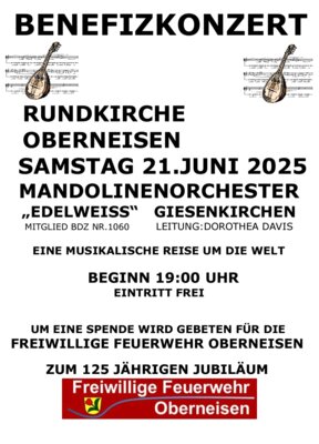 Mandolinenkonzert in unserer Rundkirche (Bild vergrößern)
