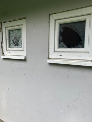 Meldung: Vandalismus im Steinbruch, 500,- € Belohnung