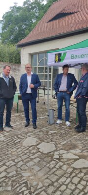 Grillen mit dem Landrat