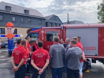 Meldung: Ein großer Tag für die kleine Röppischer Feuerwehr