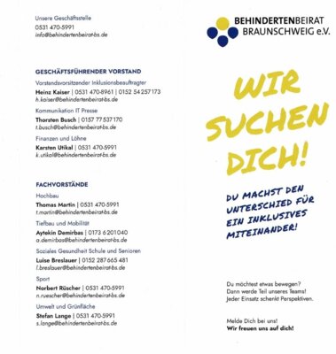 WIR SUCHEN DICH