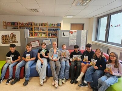Vorlesewettbewerb in Klasse 5 an der SHL 2025 – Isabella (5e) ist Schulsiegerin