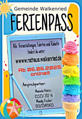 Ferienpass 2025 der Gemeinde Walkenried