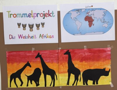 Die Vorfreude auf das Trommelprojekt steigt!