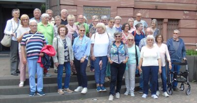 VdK-Ortsverband Bleichenbach war zu Besuch im Senckenberg-Museum (Bild vergrößern)