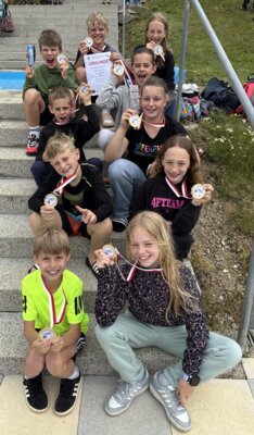 „Auf die Plätze! - Pfiff“ - Kreisfinale Schwimmen im Freibad Büchlberg