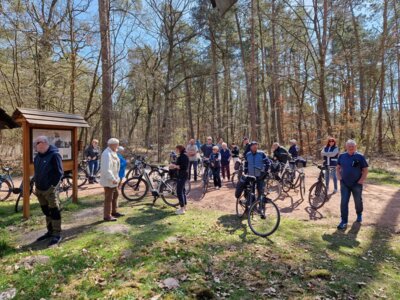 Fahrradtour - Colbitzer Forstorte (Bild vergrößern)