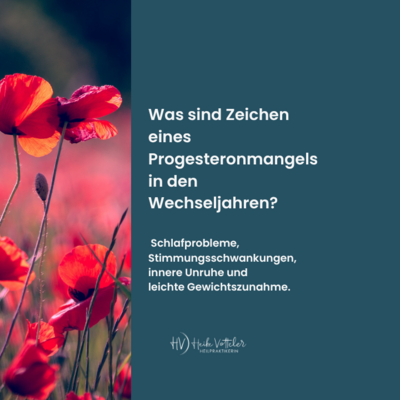 Meldung: Was sind Zeichen eines Progesteronmangels in den Wechseljahren?