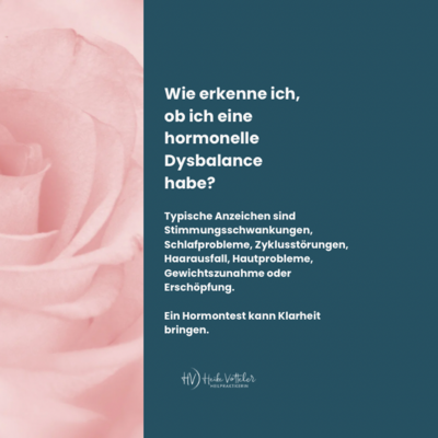 Meldung: Wie erkenne ich, ob ich eine hormonelle Dysbalance habe?
