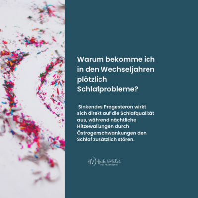 Meldung: Warum bekomme ich in den Wechseljahren plötzlich Schlafprobleme?