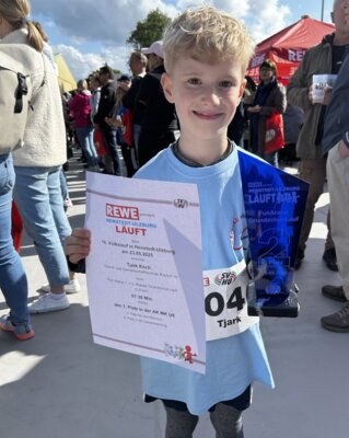 2. Platz beim HU-Lauf