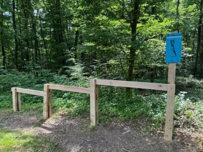 Trimm-dich-Pfad im Kirchenwald wieder fit gemacht