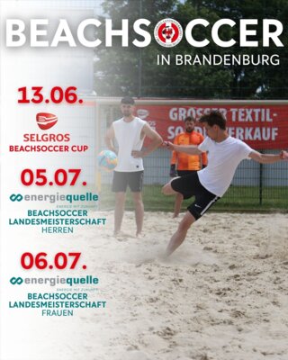 BEACHSOCCER IN BRANDENBURG: TERMINE