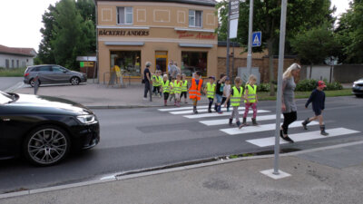 Der Schulweg ist für viele Grundschüler der Gartenschule sicherer geworden
