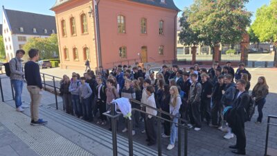 Besuch der 10. Klassen im Mainzer Landtag