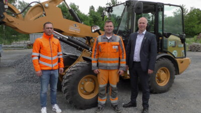 Meldung: Neuer Radlader für den Bauhof Lauchhammer