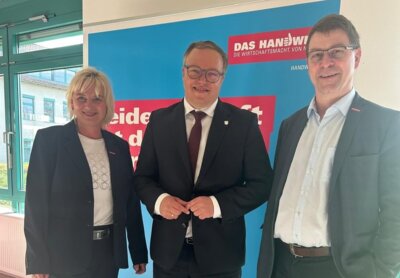 Starker Austausch mit der Landespolitik: Kreishandwerkerschaft im Dialog mit dem Ministerpräsidenten (Bild vergrößern)