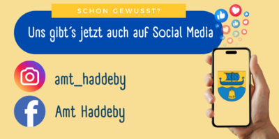 Meldung: Das Amt Haddeby auf Social Media