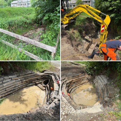 Meldung: Einleitungsrückhaltebeckens im Ortsbereich Neubau