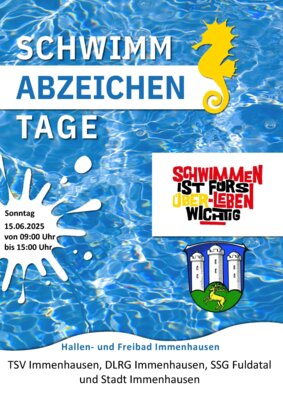 Meldung: Schwimmabzeichentag im Hallenbad Immenhausen