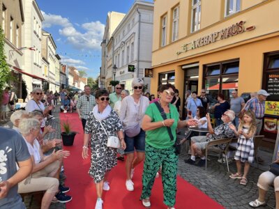 Foto: Stadtlabor | Modenschau in der Bäckerstraße