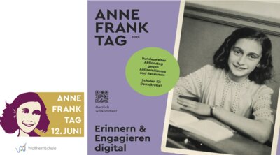 Verschiedene Aktionen im Rahmen des Anne Frank Tages