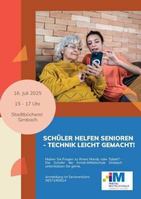 Schüler helfen Senioren