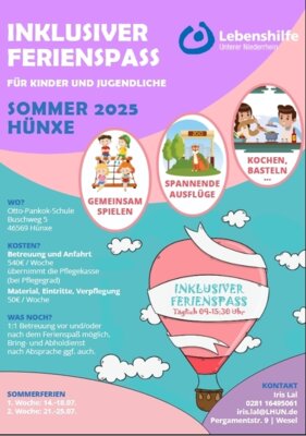 Ferienspaß der Lebenshilfe