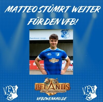 Meldung: Matteo bleibt auf Torejagd!
