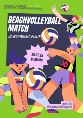 Beachvolleyball (Bild vergr&ouml;&szlig;ern)