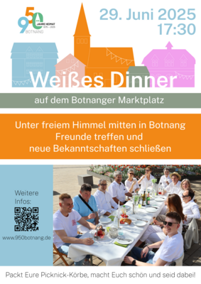 Weiße Tafel auf dem Marktplatz (Bild vergr&ouml;&szlig;ern)