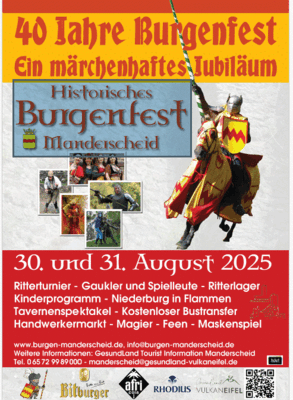 40 Jahre Historisches Burgenfest Manderscheid