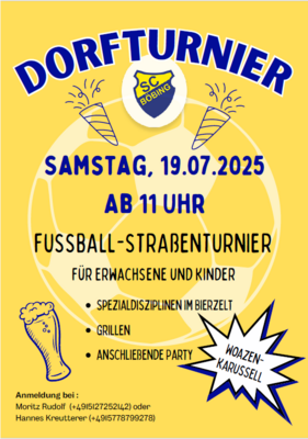Dorfturnier 19.07.2025