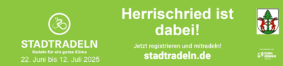 Stadtradeln 2025 – Herrischried ist wieder dabei!