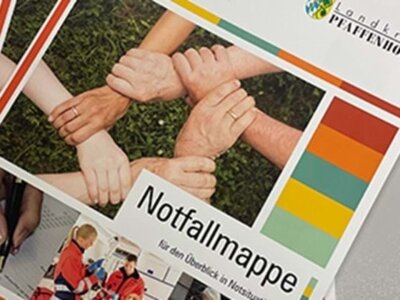 Die Notfallmappe des Landkreises Pfaffenhofen kann gute Diernst leisten. (Bild vergrößern)