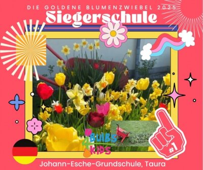 Meldung: Wir sind die Gewinner der Goldenen Blumenzwiebel 2025!