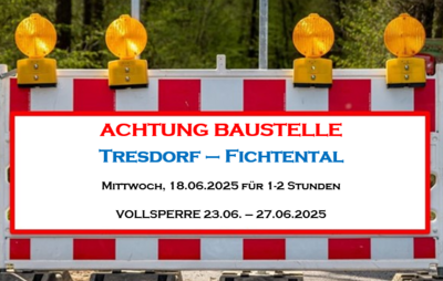 ACHTUNG BAUSTELLE!