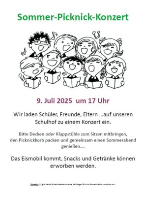 Sommer-Picknick-Konzert 2025 - 09.07.2025 17:00 Uhr