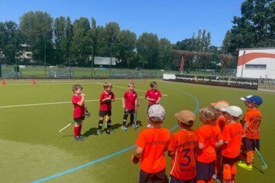 Foto zur Meldung: Erfolgreicher Spieltag der mU8 bei LK3 des BHV