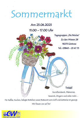 Meldung: Sommermarkt der Tagesgruppen