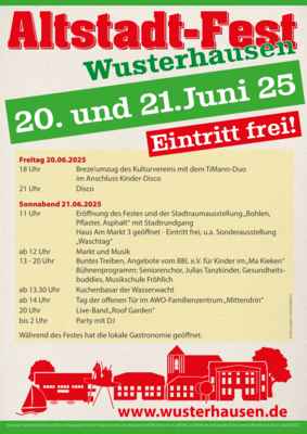 Plakat Altstadtfest